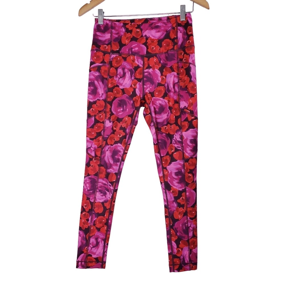 Kate‎ Spade Electric Rose Studio Legging Floral Small Multicolor